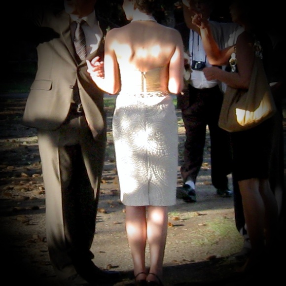 Kay Unger Cocktail Dress with Bolero Jacket formal rose taupe; Women size US 4 - Picture 14 of 15